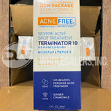Acne Free Terminator 10 Acne Spot Treatment Cream (48 Pcs Lot)