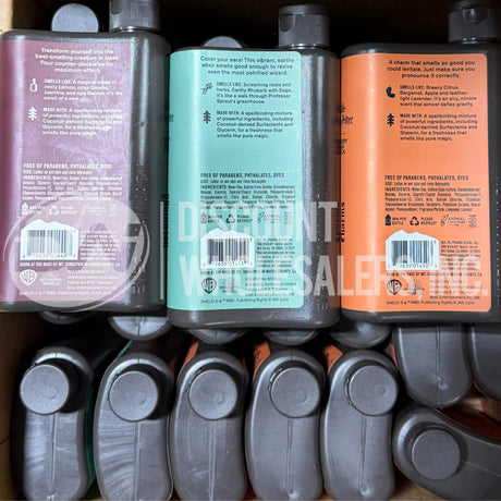 Every Man Jack Harry Potter Body Wash Assorted 13.5 Oz (65 Pcs Lot)