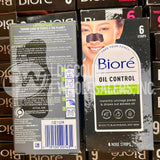 Bioré Charcoal Deep Cleansing Pore Nose Strips - 6ct (124 Pcs Lot)