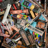 Elf Assorted Makeup Eyeshadow, Lipstick, Primer, Exfoliator and More Different Sizes and Shades (600 Pcs Lot)
