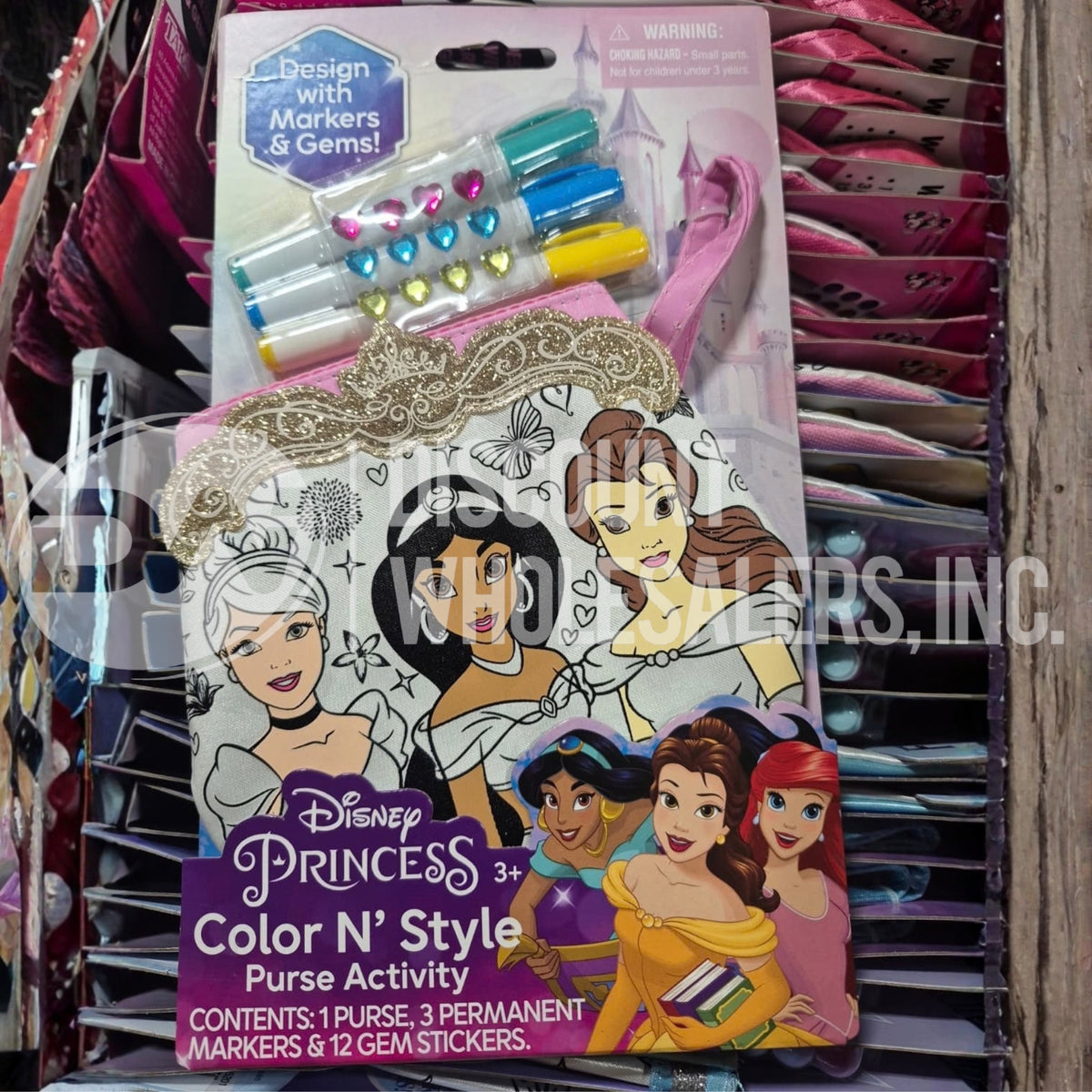 Color N' Style Sequin Purse Activity Set Different Characters Mix (265 Pcs Lot)