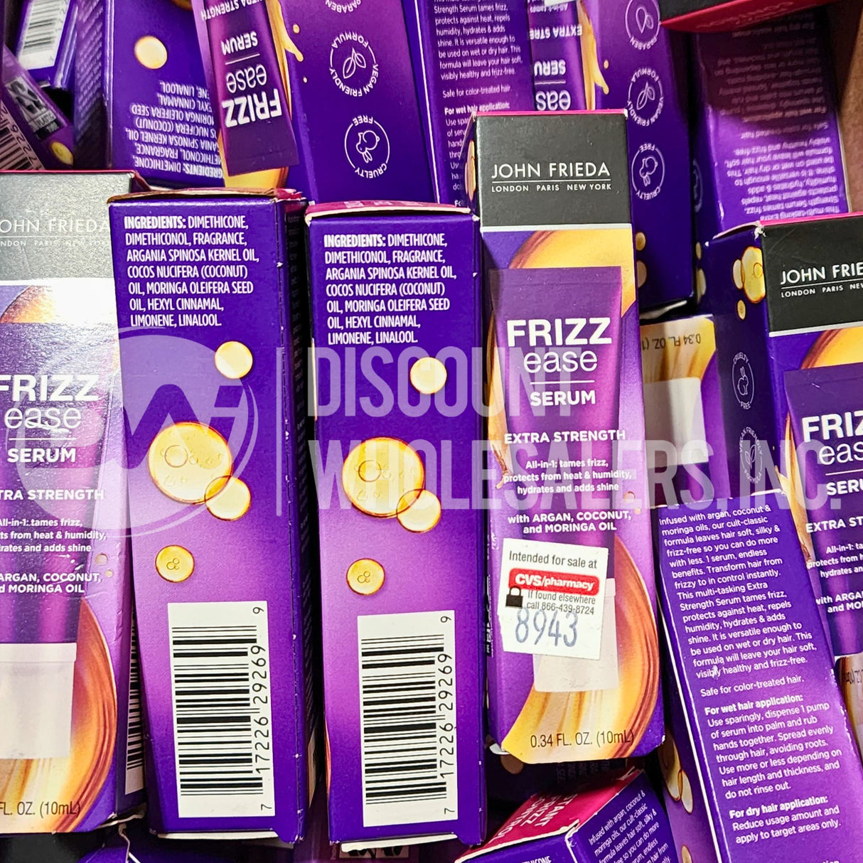 John Frieda Ease Serum 0.34 Fl (76 Pcs Lot)