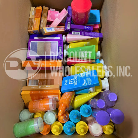 POP Assorted Makeup – Prismatic Palette, Pout, Mist & More (100 Pcs Lot)