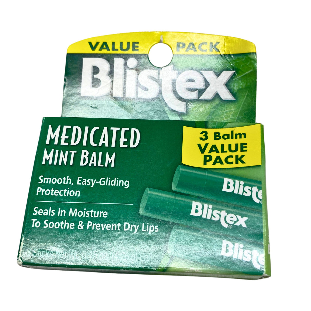 Blistex Medicated Mint Balm SPF 15 Smooth