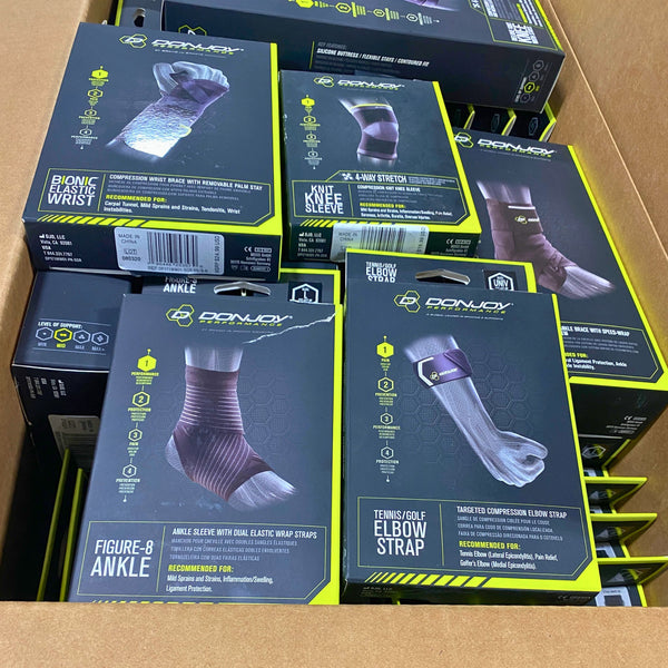 DonJoy Performance Straps for Knee, Wrist, Ankle, Elbow, and More different sizes