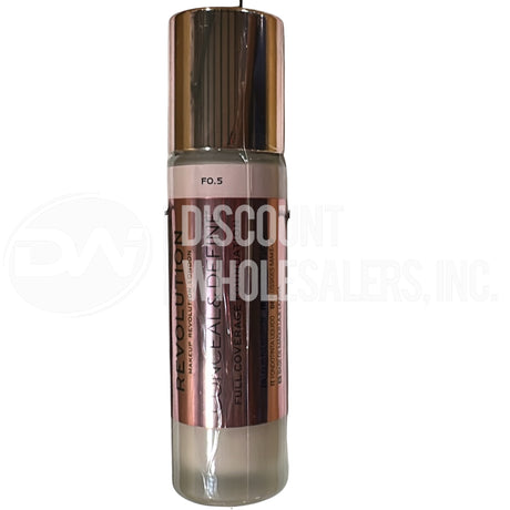Makeup Revolution Conceal & Define Full Coverage Foundation F0.5 23 ml (72 Pcs Lot)