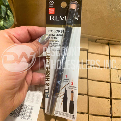 Revlon Colorstay Brow Shape & Glow Fill & Highlight #275 Taupe (48 Pcs Lot)