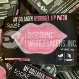 SOO'AE My Collagen Hydrogel Lip Patch Super Berry Complex Hydrolyzed Collagen (500 Pcs Lot)