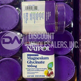 Natrol Magnesium Glycinate Supplements 100mg, Cherry Lemon Soft Chews (78 Pcs Lot)