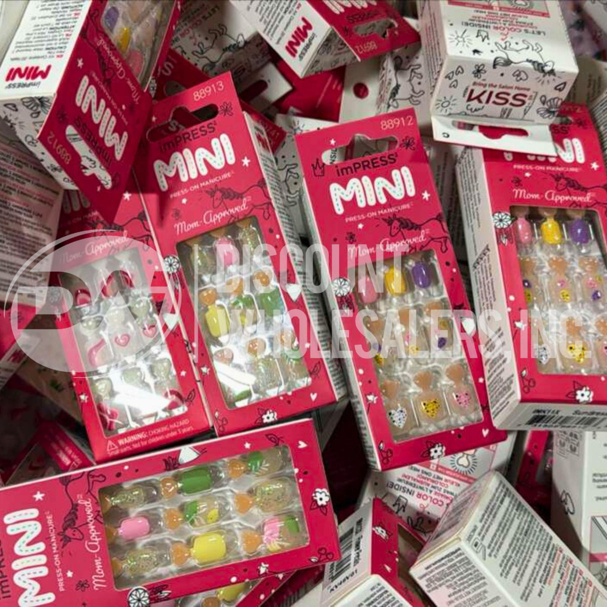 Kiss Impress Mini Assorted Nails and Art Stickers (100 Pcs Lot)