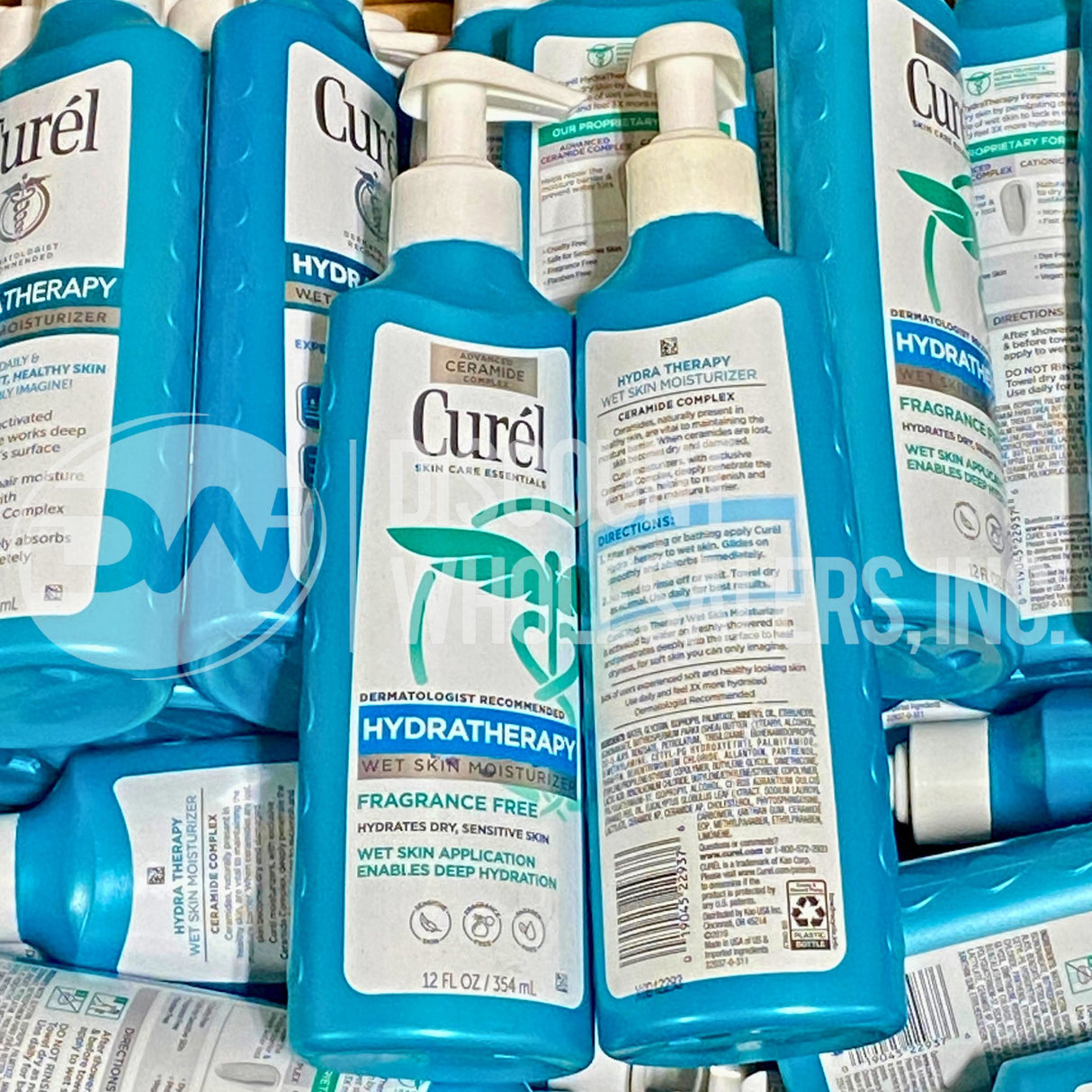 Curél Hydra Therapy In Shower Lotion, Wet Skin Moisturizer for Dry or Extra-dry 12 FL (130 Pcs Lot)