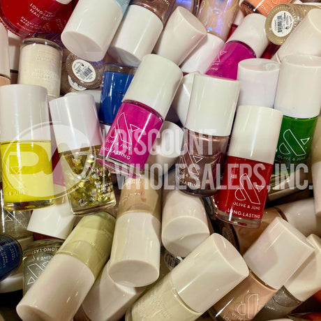 Olive & June Nail Polish Long Lasting Assorted Colors (100 Pcs Lot)