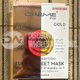 The Creme Shop Rose Gold Fusion Sheet Mask Rose Oil w/24K Gold Special Edition (72 Pcs Lot)