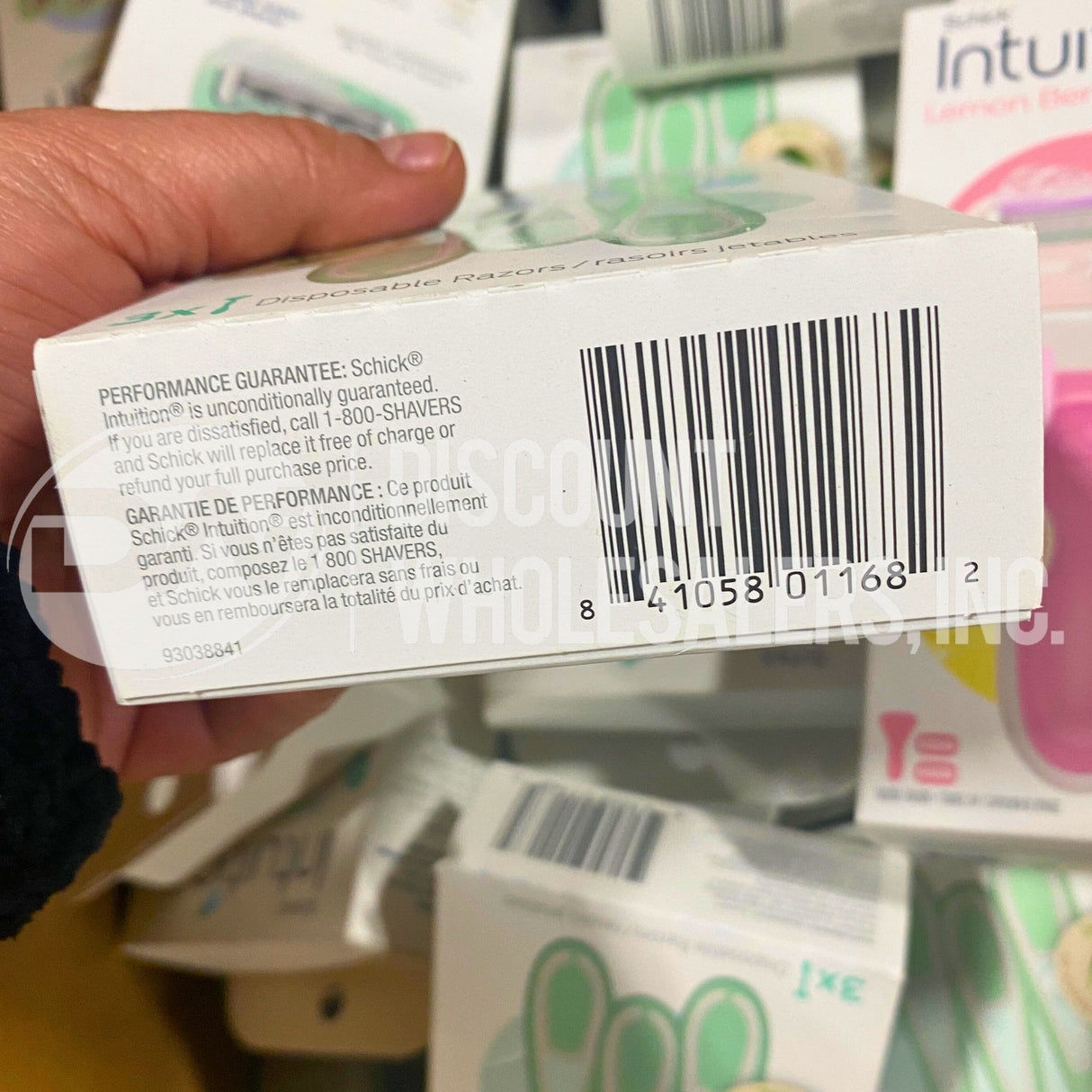 Schick Intuition Sensitive Care and Lemon Berry Breeze Mix (110 Pcs Lot)