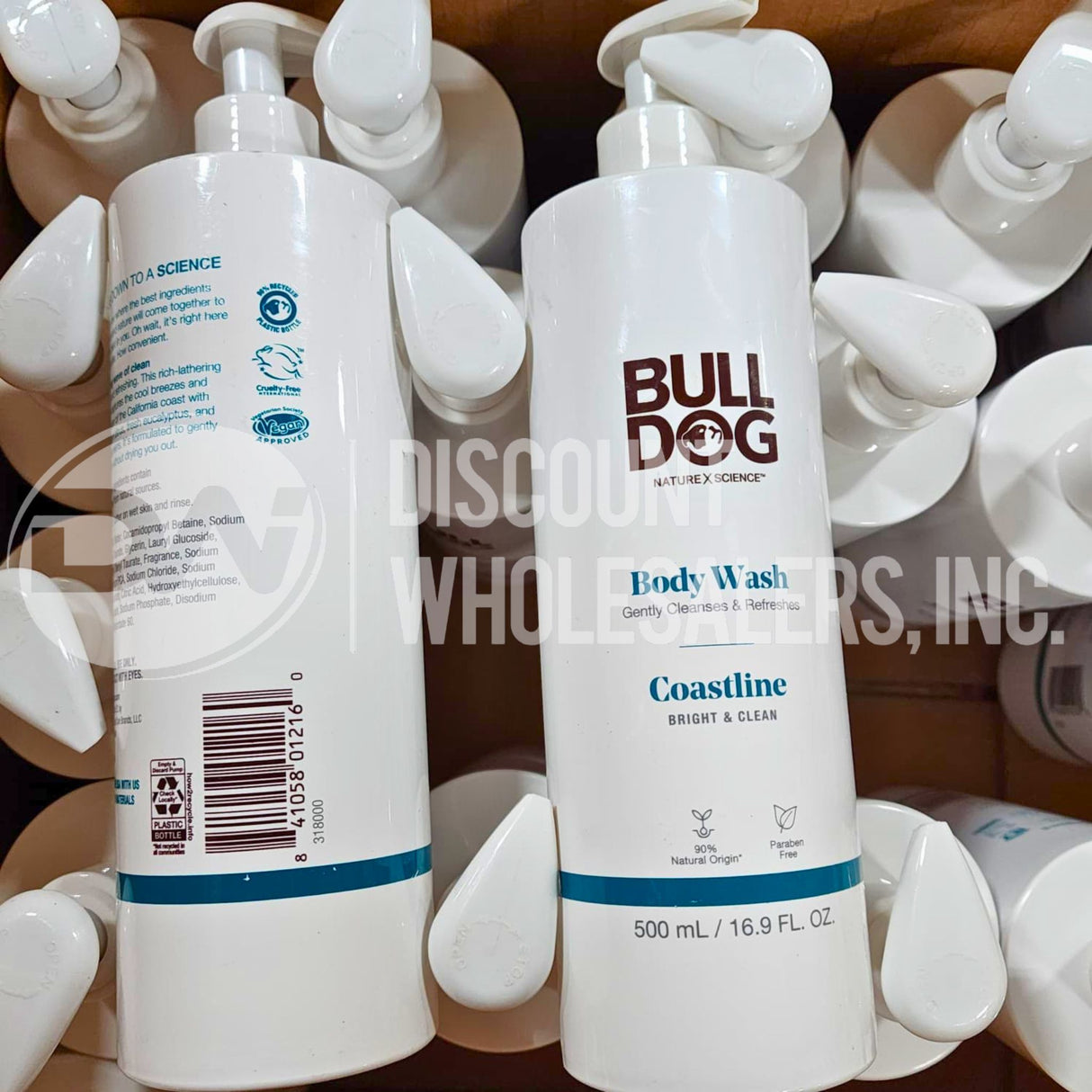 Bull Dog Body Wash Coastline 16.9 FL (95 Pcs Lot)