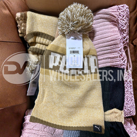 Puma Knit Cuffed Hats Mix Unisex (50 Pcs Lot)