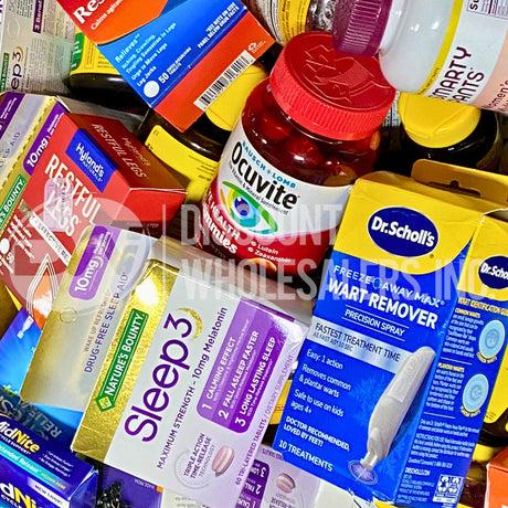 Medicine Assorted Tablets/Gummies (200 Pcs Lot)