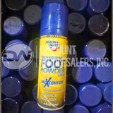 Health Smart Foot Powder Spray 4.8 Oz Odor Fighting Moisture Control (63 Pcs Lot)