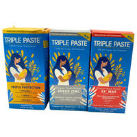 Thumbnail for Triple Paste Diaper Rash Relief Triple Protection, Sheer Zinc, 3x Max 2 OZ 