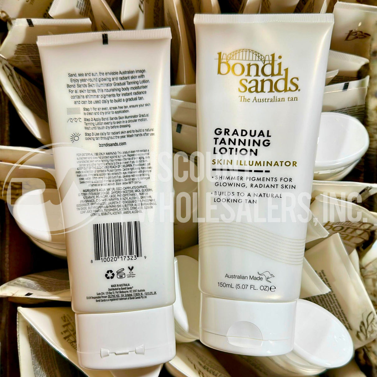 Bondi Sands Gradual Tanning Lotion Tinted Skin Illuminator - 5.07 fl Oz (100 Pcs Lot)