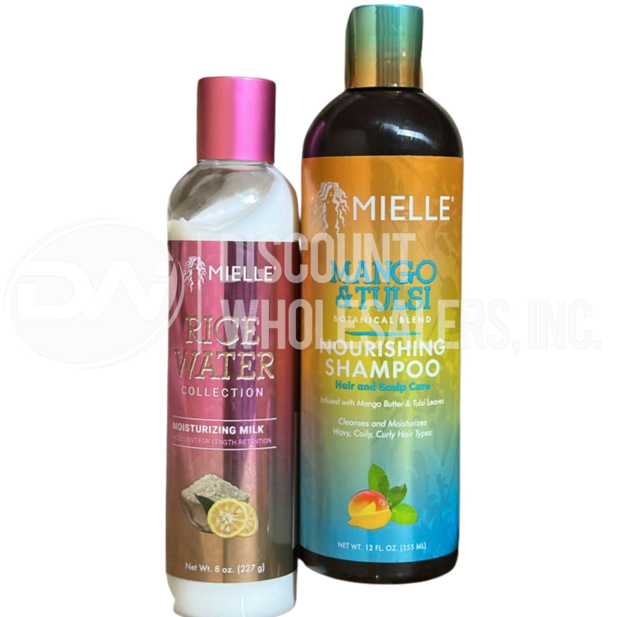 Mielle Rice Water And Mango & Tulsi Shampoo Mix (76 Pcs Lot)