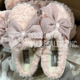 Fuzzy Slippers For Women Different Sizes And Colors (100 Pcs Lot)