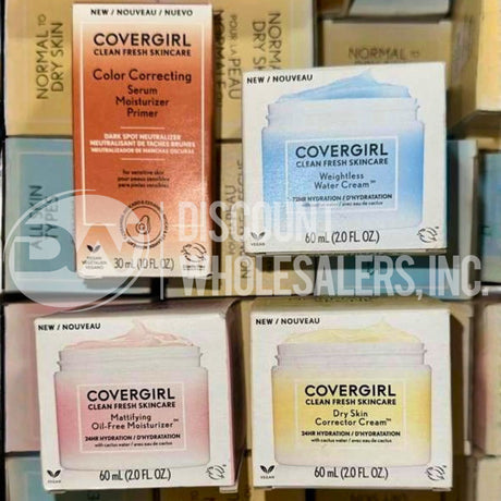 Covergirl Skin Care Mix Different Sizes (118 Pcs Lot)