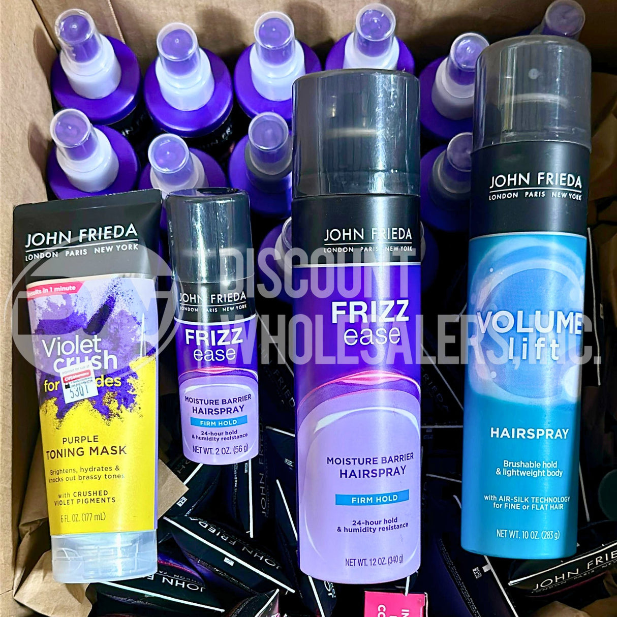 John Frieda Hair Care Mix Different Sizes (120 Pcs Lot)