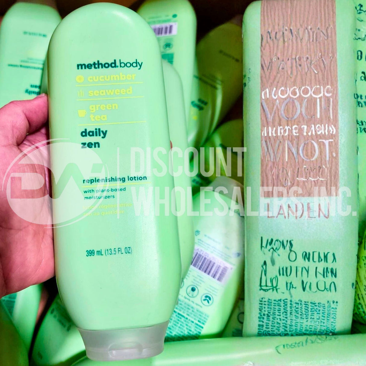 Method Body Daily Zen Replenishing Lotion Cucumber, Seaweed, Green Tea 13.5 fl. (50 Pcs Lot)