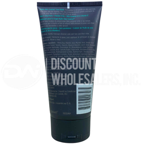 Schick Hydro Skin Comfort Gentle Exfoliating Coconut Oil & Vitamin E Face Wash 5.0 FL. OZ - (60 Pcs Lot)