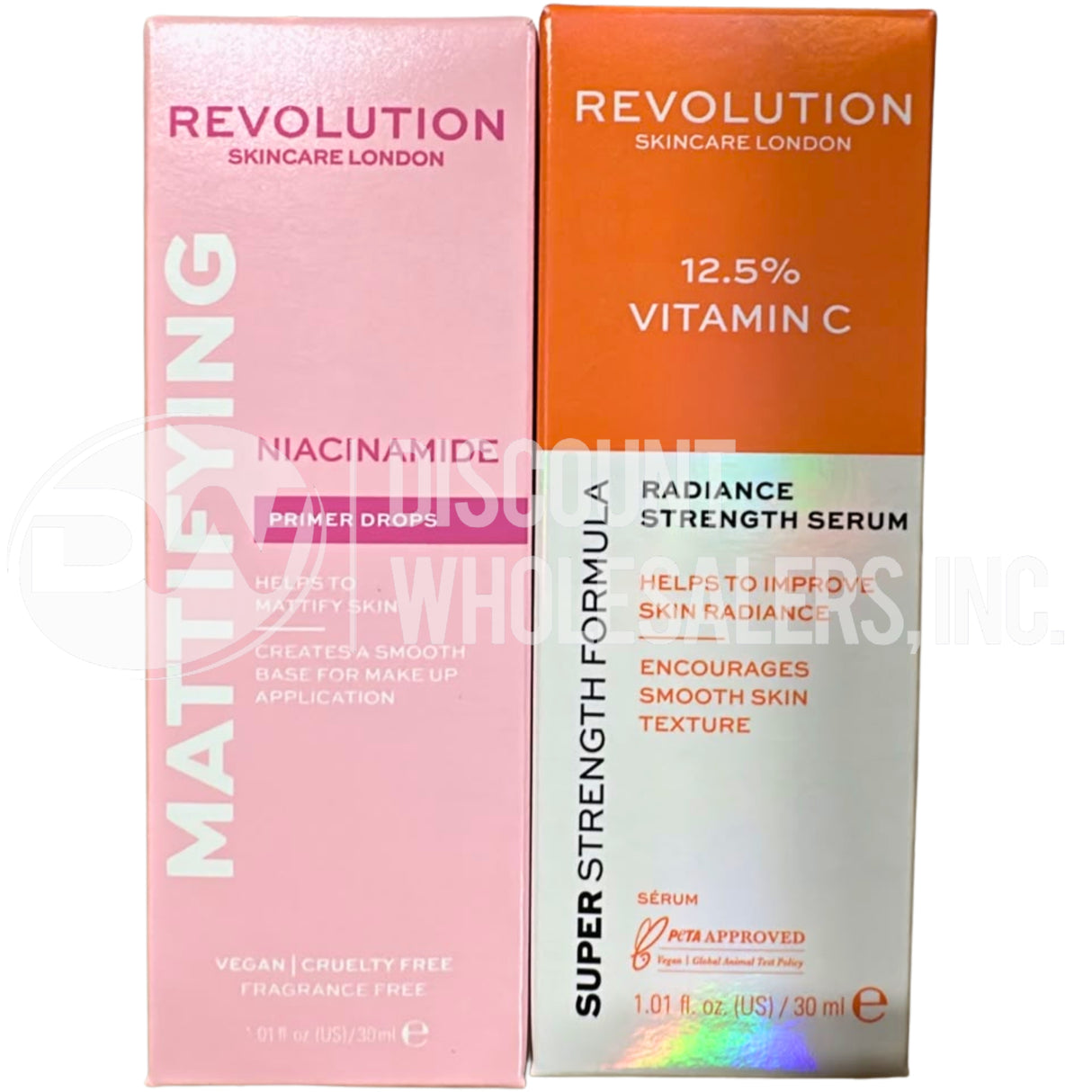 Revolution Niacinamide Primer And Radiance Strength Serum Mix (72 Pcs Lot)