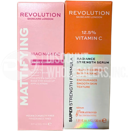 Revolution Niacinamide Primer And Radiance Strength Serum Mix (72 Pcs Lot)