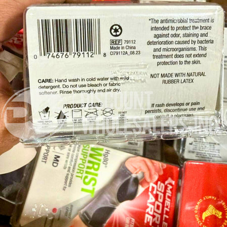 Mueller Sport Care Hg80 Wrist Support Unique Compression Provides Extreme Comfort and Support for Weak or Sore Wrists, MD 1 Support (50 Pcs Lot)