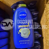NIVEA Nourishing Care Body Wash with Nourishing Serum, 30 Fl Oz Pump Bottle (60 Pcs Lot)
