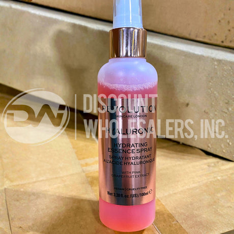 Revolution Hyaluronic Essence Spray Hydratant with Pink Grapefruit Extract  3.38 Fl. Oz. (36 Pcs Lot)