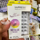 Kiss Assorted Press-On Lashes Extensions and Falscara Mix (125 Pcs Lot)