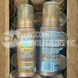 Jergens Natural Glow Instant Sun Sunless Tanning Mousse Deep Bronze 6 Oz (65 Pcs Lot)