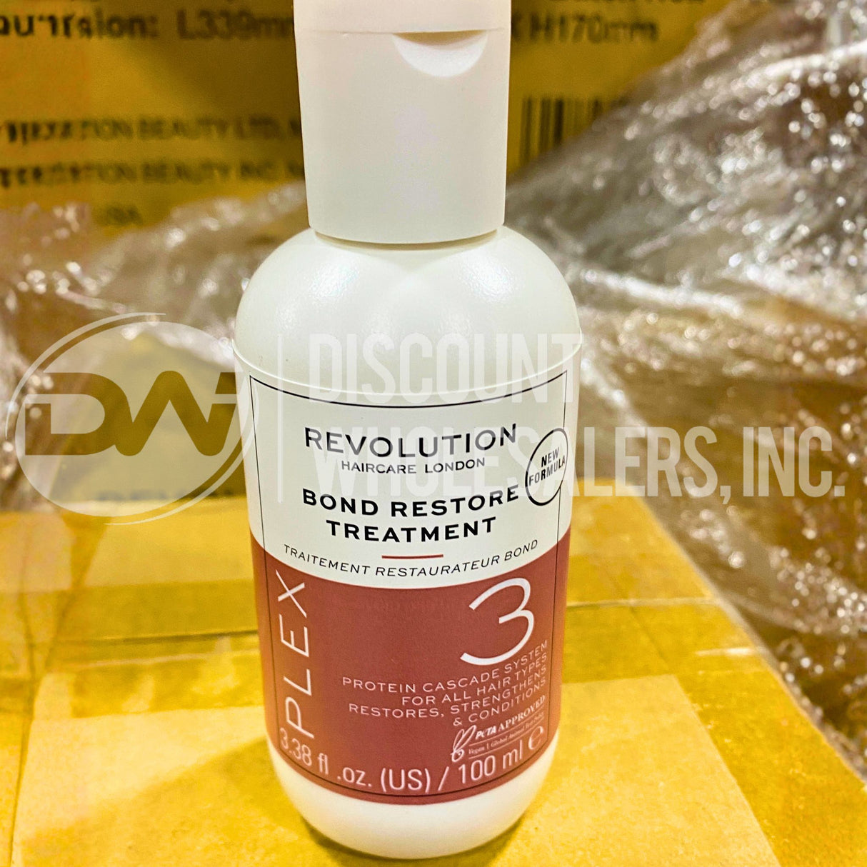 Revolution Haircare Bond Restore Treatment Plex 3 3.38 Fl. Oz. (36 Pcs Lot)