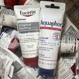 Eucerin Original Healing 2 Oz And Aquaphor Healing Ointment 1.75 Oz Mix (70 Pcs Lot)