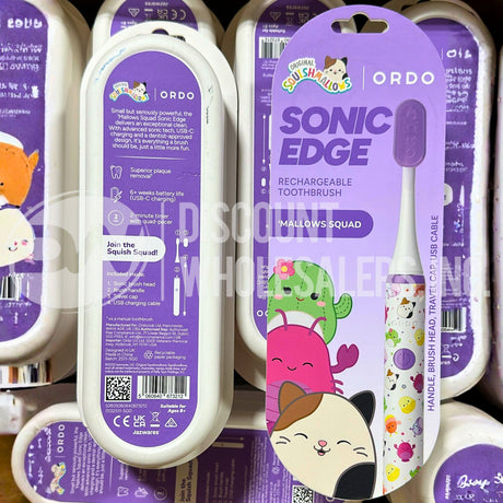 Sonic Edge Mallow Squad Rechargeable Toothbrush (68 Pcs Lot)