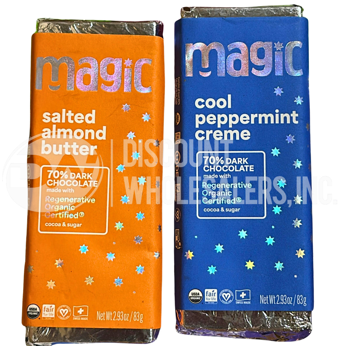 Chocolates Mix Different Flavors 70% Dark Chocolate Regenerative Organic (200 Pcs Lot)