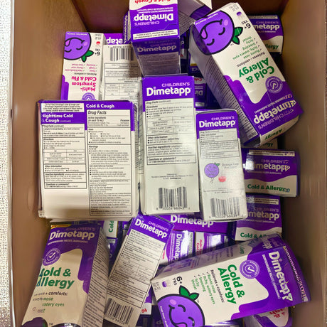 Dimetapp Children's Cold & Allergy Assorted Sizes (50 Pcs Lot)