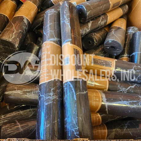 Oak and Reed Black Yoga & Fitness Exercise Mat 24 in x 68 in x 4 mm (30 Pcs Lot)