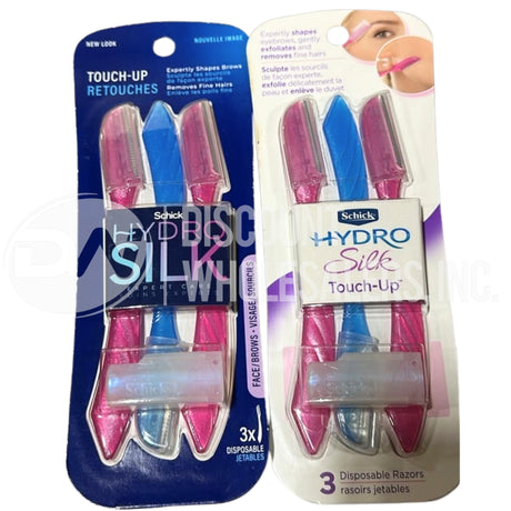 Schick Hydro Silk Touch-Up Dermaplane Razor for Women Face (85 Pcs Lot)