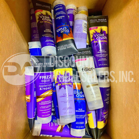 John Frieda Assorted Shampoo and Conditioner 8.3 Fl. Oz. #05 (50 Pcs Lot)