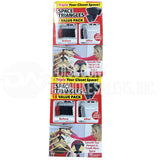 AS-SEEN-ON-TV Premium Hanger Hooks Triple Closet Space 18PC (80 Pcs Lot)