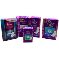 Thumbnail for Poise Pads Regular and Wings Different Sizes (100 Pcs Lot) 