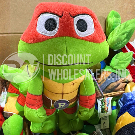 Mattel TMNT Mutant Mayhem 8-Inch Plush Toys Assorted Characters (48 Pcs Lot)