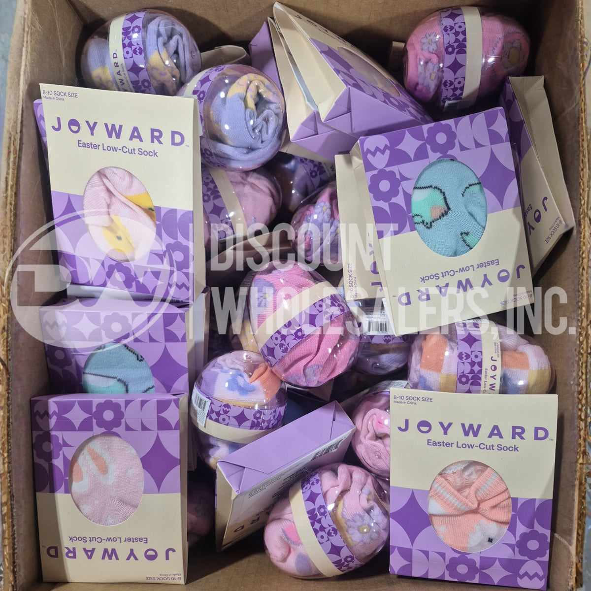 Joyward Easter Low - Cut Socks Assorted (135 Pcs Lot)