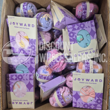 Joyward Easter Low - Cut Socks Assorted (135 Pcs Lot)